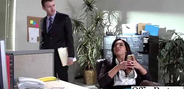  (selena santana) Sexy Busty Office Girl Bang Hardcore Style video-29